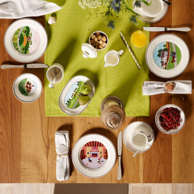 Villeroy & Boch Design Naif Rim Soup Bowl - Country Yard | Perigold